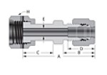 Do Series O-Ring Face Seal Fittings