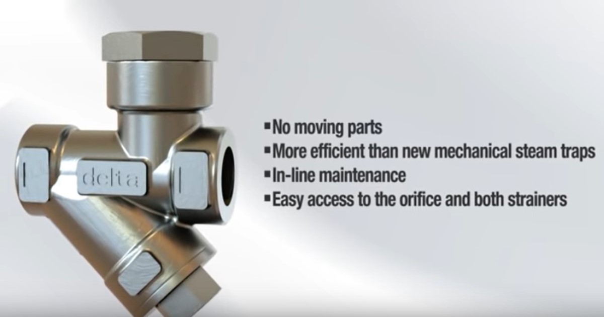 Delta Venturi Orifice Steam Trap Animation | Peerless, Inc. Delta Venturi Orifice Steam Trap Animation | Peerless, Inc.