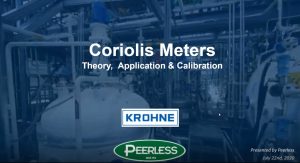 Coriolis Mass Meters, Featuring KROHNE