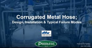 Metal Hose: Design, Installation & Failure Modes